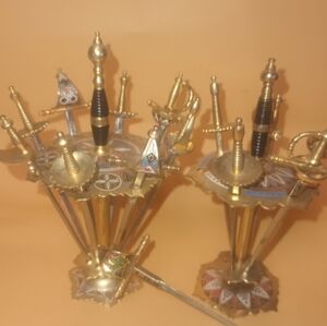 1950's Cocktail Skewers,Mini Swords From Spain mini Matador Swords Toledo